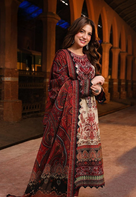 RR-280 Unstitched Digital Printed Lawn Suit 3pc With Digital Printed Lawn Dupatta