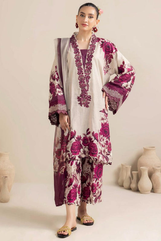 RR-AD476 Unstitched Digital Printed Lawn Suit 3pc With Digital Printed Lawn Dupatta