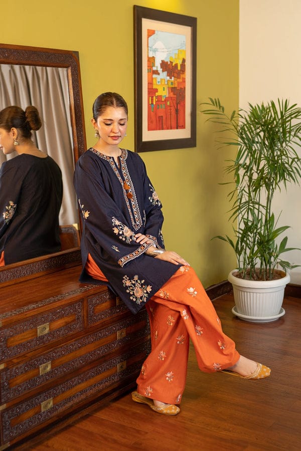 RR-MB75 Lawn Fully Embroidered 2pc