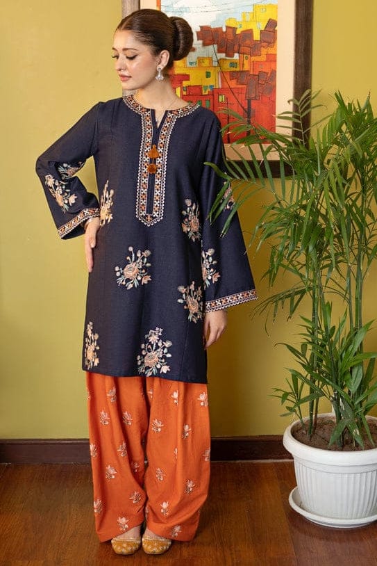 RR-MB75 Lawn Fully Embroidered 2pc