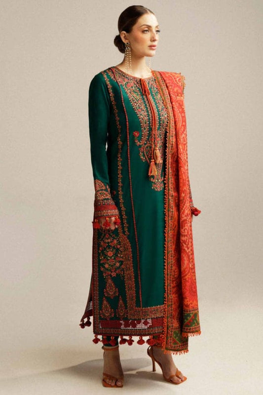 RR-MB525 Lawn Embroidered Suit With Digital Printed Lawn Dupatta