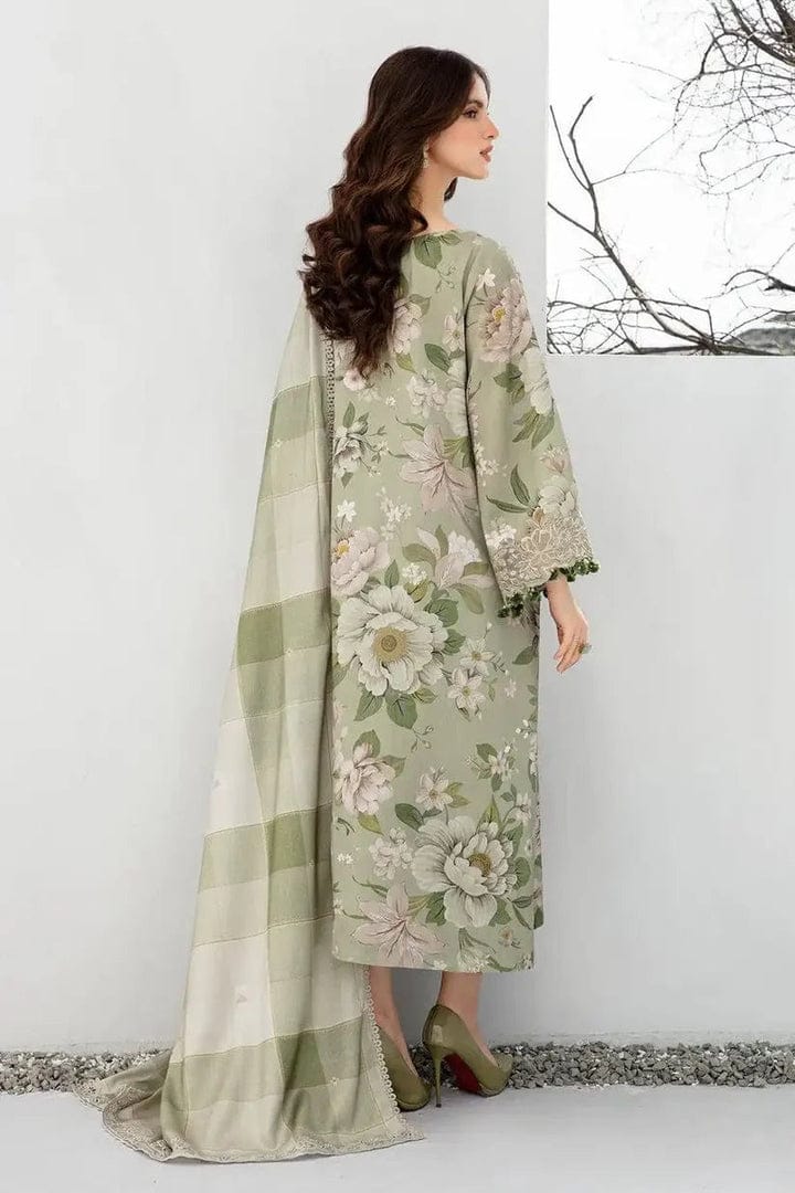 RR-4111 Unstitched Digital Lawn 3pc With Digital Lawn Dupatta